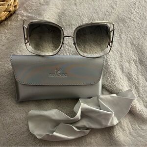 Swarovski Silver Sunglasses for Women